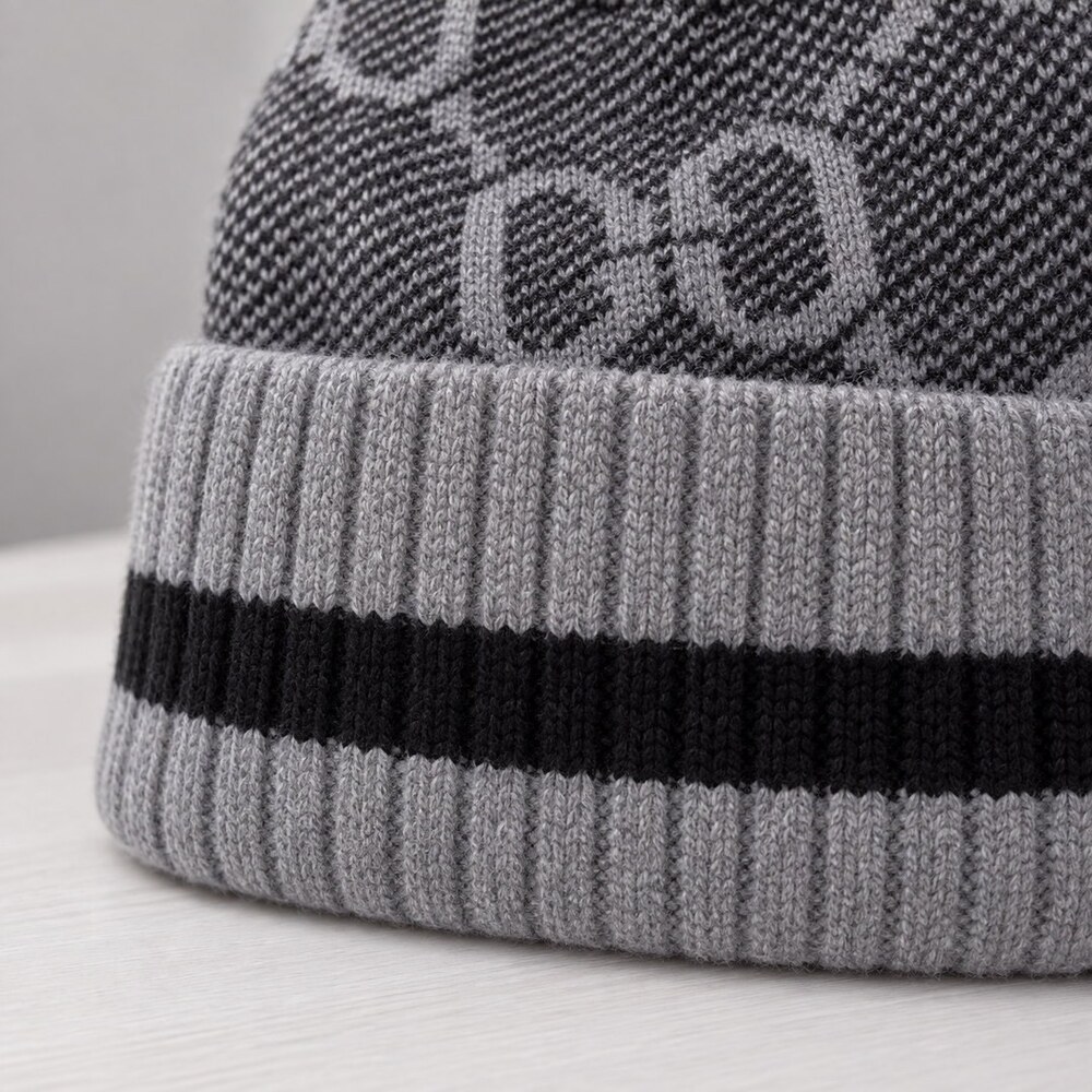 Gucci GG Jacquard Knit Beanie - Picture 6 of 6